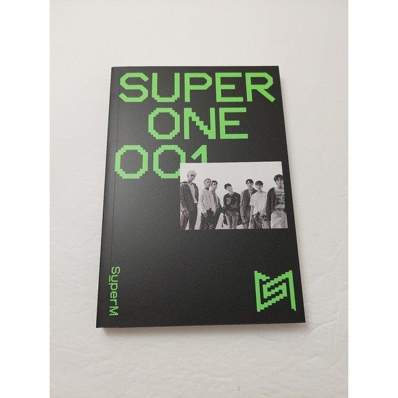 SuperM Super One 001 1st Album Taeyong card CD Set K Pop Pre-owned Read - Picture 4 of 12
